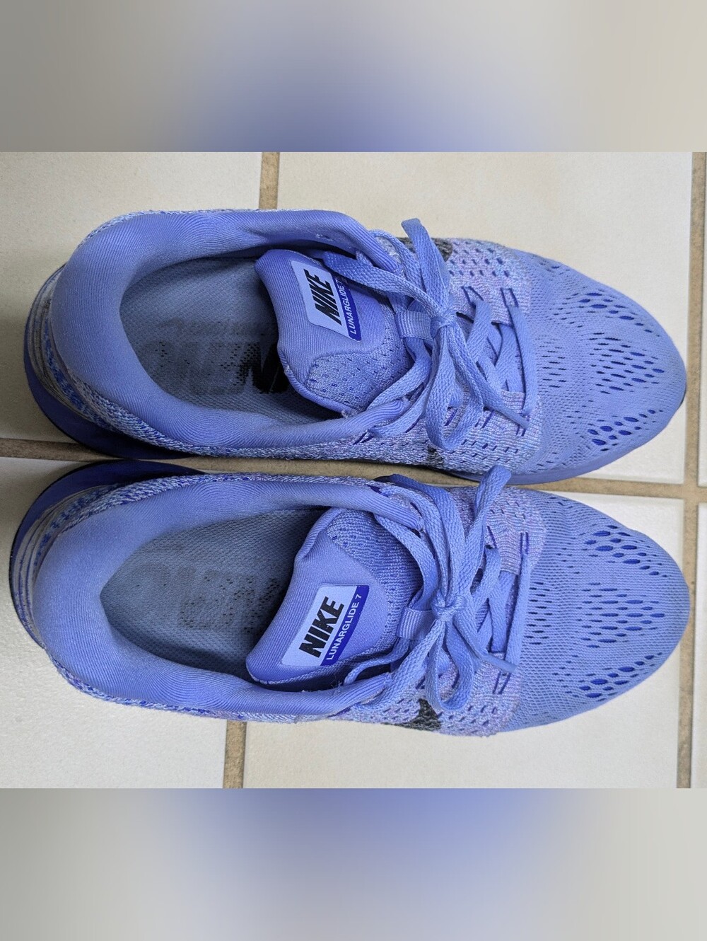 Nike vintage LunarGlide 7 Women's Running Shoes Purple/Black US 6.5 747356-404
